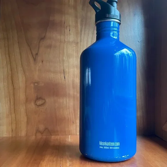 Klean Kanteen 64 oz Water Bottle with Sports Cap - Picture 6 of 8